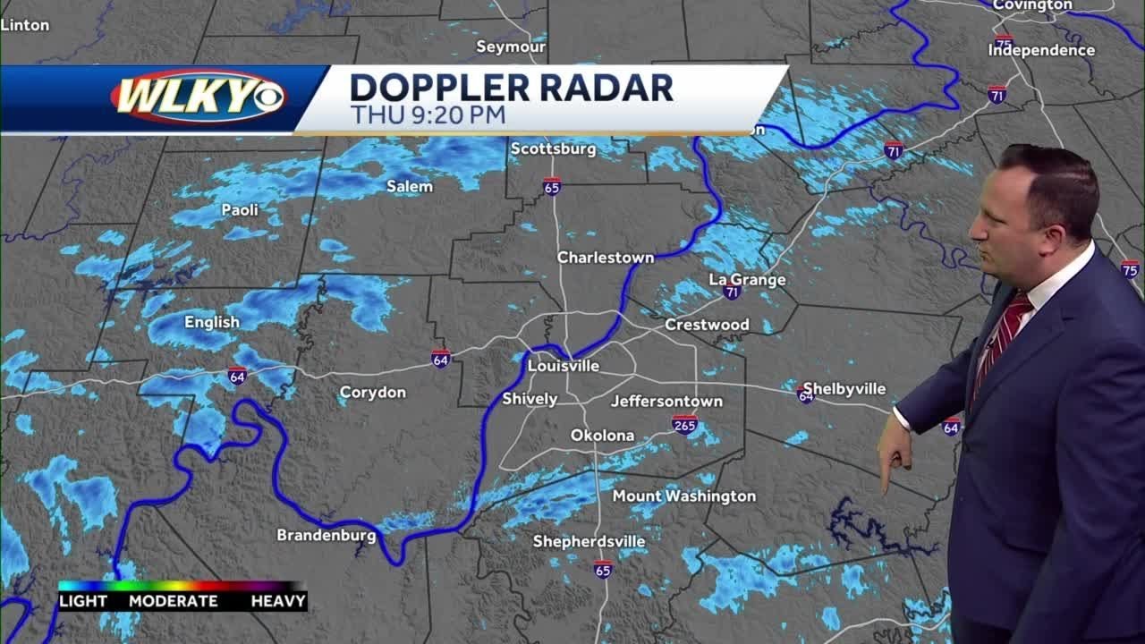 Flurries early tonight, then breezy & milder Friday - YouTube