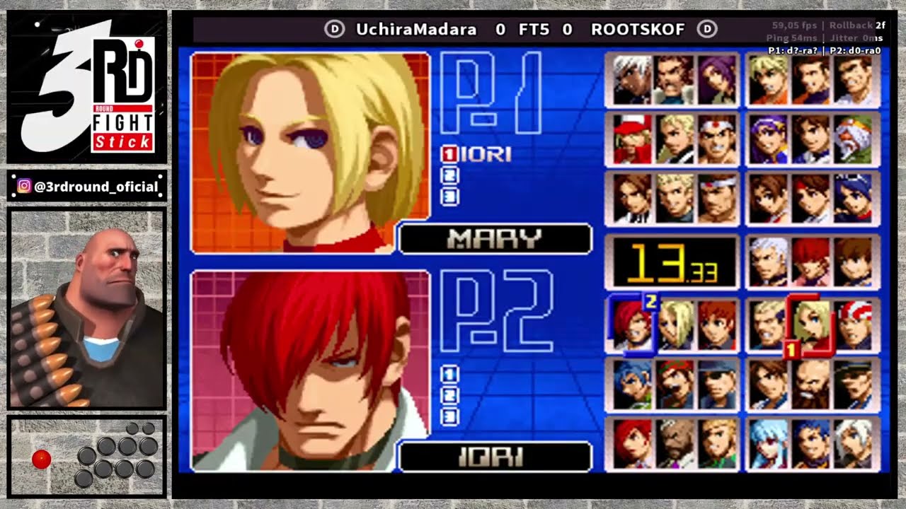 PEDRO UCHIRA MADARA x ROOTSKOF - THE KING OF FIGHTERS 2002 FTO5
