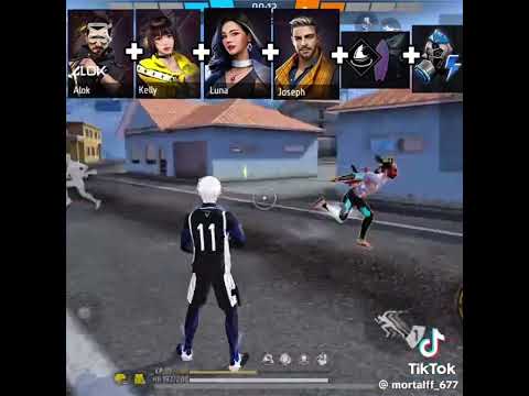 افضل تشكيلة شخصيات سرعة في لعبة فري فاير