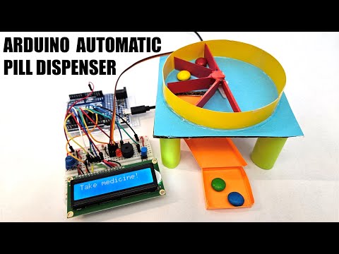 Build an Arduino Automatic Pill Dispenser | Engineering Project