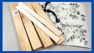 Decorative Tray DIY || Dollar Tree Wood DIY || Just 1 Easy Craft