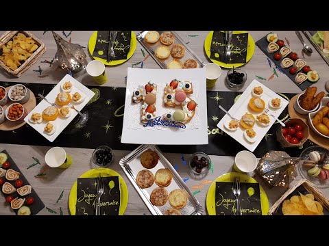 #buffet#anniversaire#voici-un-petit-buffet-d’anniversaire-🎂🎉🎂-pour-mon-fils-fait-par-moi-même-!