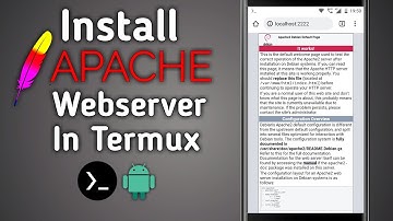 How to install apache2 in termux | Apache2 on Android