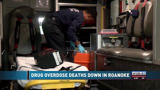 Drug Overdose Deaths Down in Roanoke