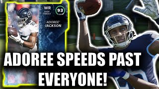 ADOREE JACKSON'S SPEED KILLS THE OPPONENTS! MADDEN 21 ULTIMATE TEAM GAMEPLAY