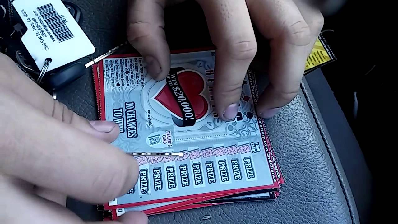 California lottery scratchers YouTube