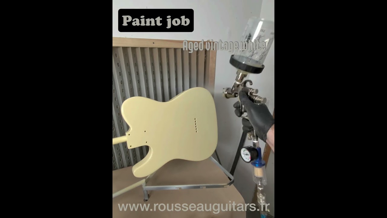 Paint job : aged vintage white