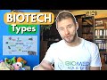 What are the types of biotechnology  main areas of biotechnology explained  biomeducated