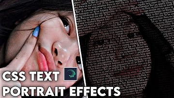 Easy way to make HTML Css Text Portrait on Alight motion | TAGALOG TUTORIAL