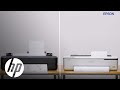 Differences between the HP DesignJet T250 Plotter and the Epson SC-T3100 | DesignJet Printers | HP