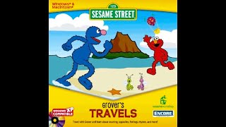 Sesame Street: Grover's Travels (PC,Windows) [1997]. Read and Play Mode longplay.
