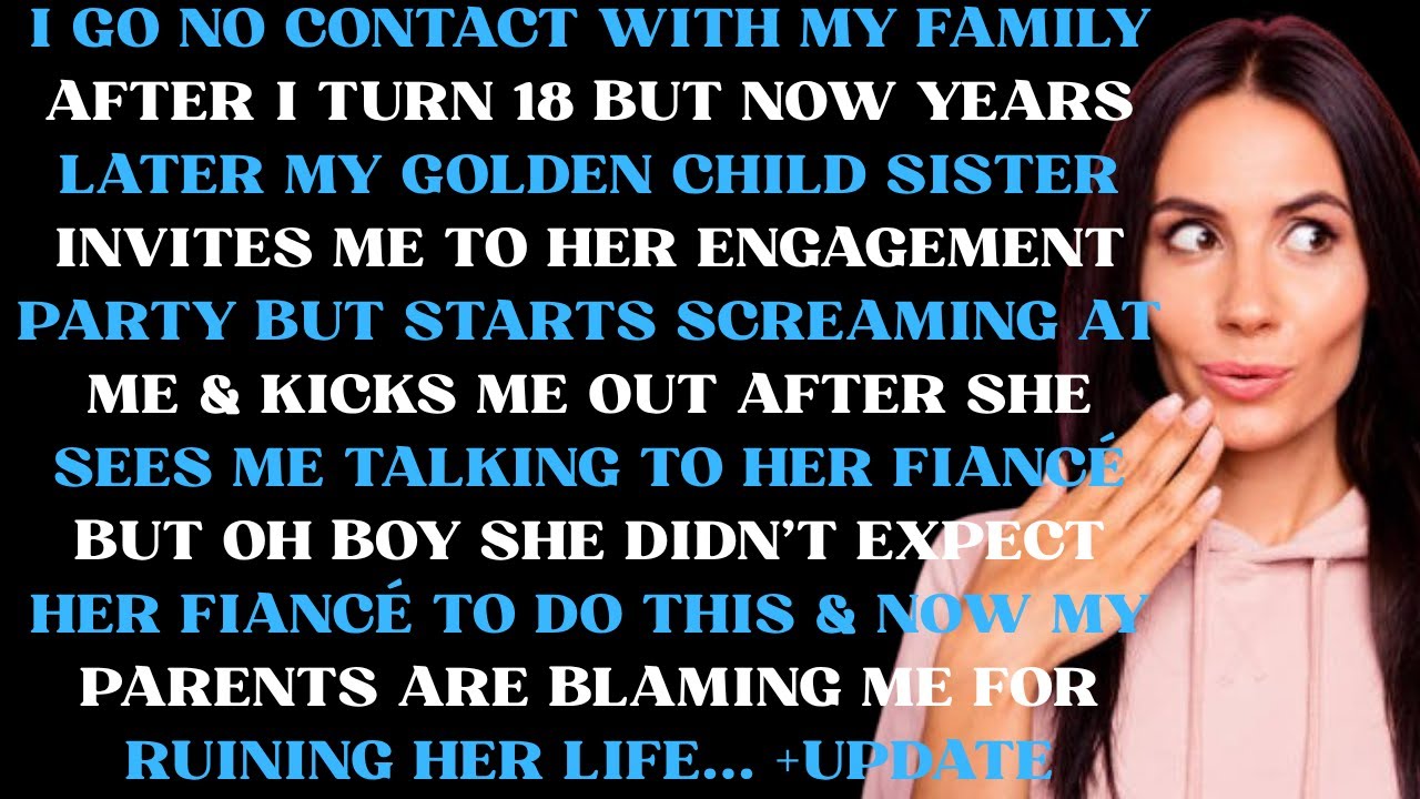 I go no contact with my family after I turn 18 but now years later my golden child sister invites me