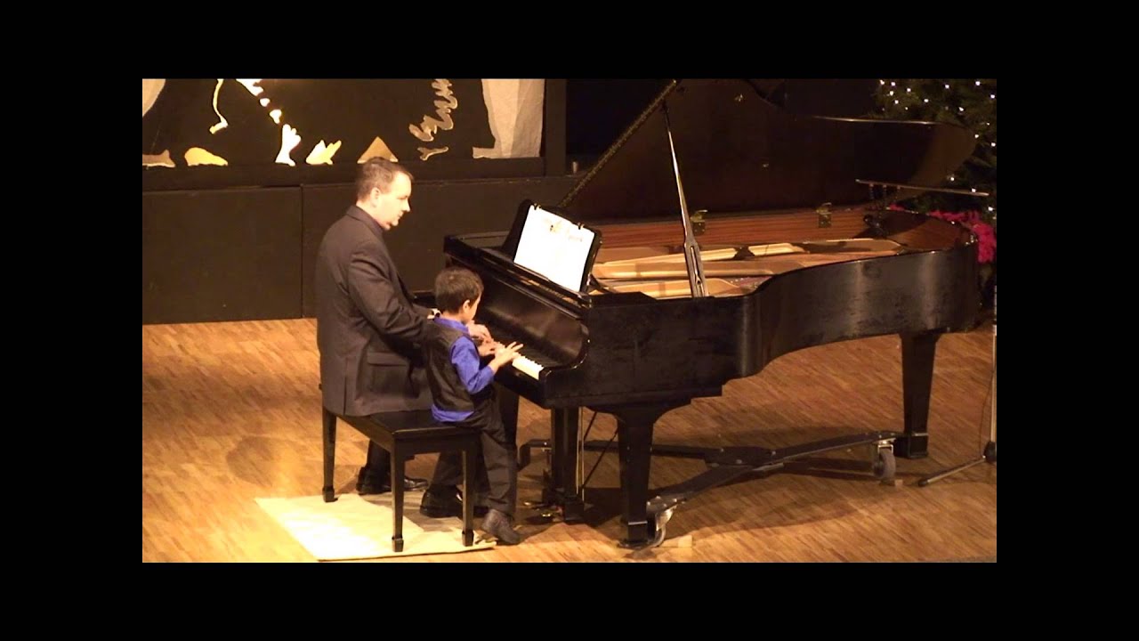 William performs A Happy Song by Willard Palmer