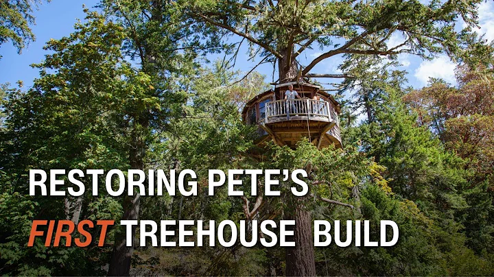 Restoring Pete’s First “Grown-Up” Treehouse on Salt Spring Island
