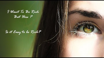 Getting Rich is the Result of Doing Things in a Certain Way