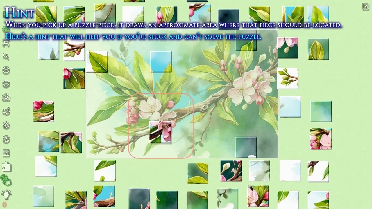 Hint Feature for Master of Pieces - Jigsaw Puzzles