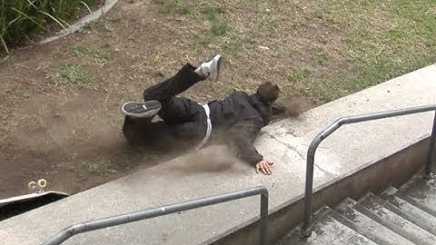 Mike Patterson Switch fs Flip Into Bank Raw Cut