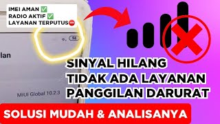 Solusi sinyal hilang hp xiaomi, kartu sim tidak ada layanan, jaringan seluler tidak tersedia xiaomi screenshot 1