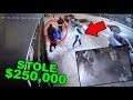 SNEAKER SHOP ROBBED ON CAMERA! *STOLE $250K WORTH SUPREME, BAPE AND MORE*