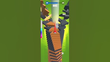 Stack Ball Level 58 | Timing? What Timing? 😂💥*#puzzlepanda #puzzlefrenzy #puzzle #gamingshortspuzzle