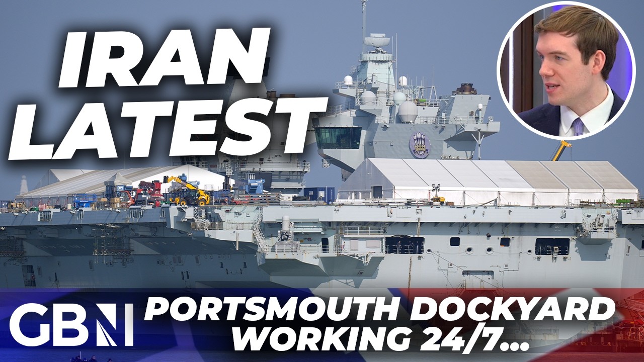 Iran latest: Royal Navy raises READINESS of HMS Prince of Wales as Portsmouth works round the clock