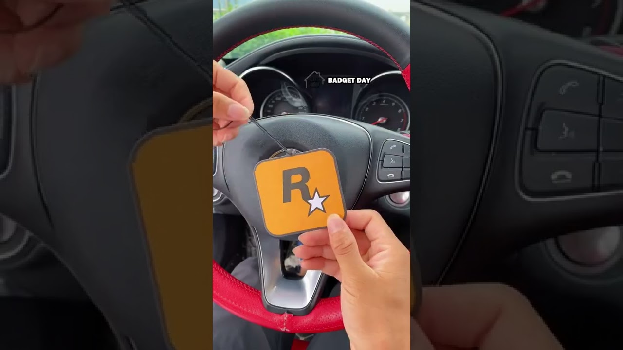 Rockstar Car Air Refresher and Pendant