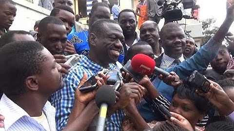 Uganda opposition leader Besigye freed on bail