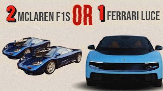 Two McLaren F1s Or One 40 Million Dollar Ferrari Luce