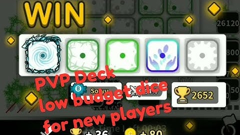 Random Dice - Pvp deck low budget dice for new player