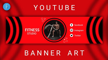 AMAZING YOUTUBE BANNER ART MAKING on Android PixelLab 🔥 || Tutorial