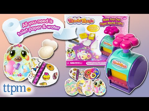 Mache Magic Paper Mache Craft Maker Kit from TOMY Review! 
