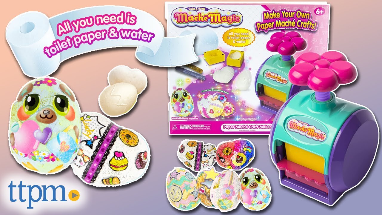 Mache Magic Paper Mache Craft Maker Kit from TOMY Review!