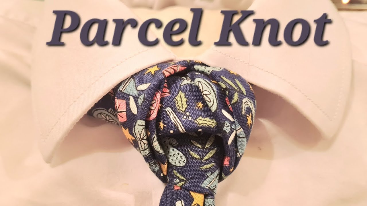 How to Tie a Tie 129 The Parcel Knot YouTube
