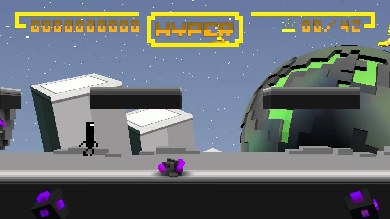 Bit.Trip Runner [Walkthrough Commentary] 1-10 - YouTube