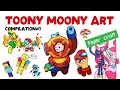 Toony moony art papercraft compilation 1