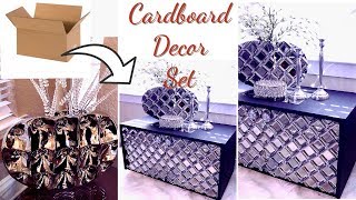 UNBELIEVABLE CARDBOARD DECOR SET!!! ROOM DECOR ON A BUDGET!