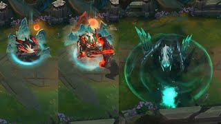 New Skin || Shan Hai Scrolls Jhin, Neeko, Cho'gath, Nautilus and Ruined Draven, Karma, Shyvana