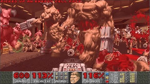 (Doom 2) Death in Excess - Map01 (Divergence) 100%