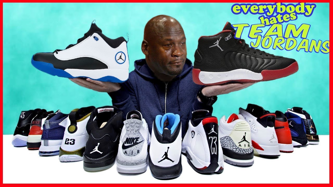 all team jordan shoes ever made