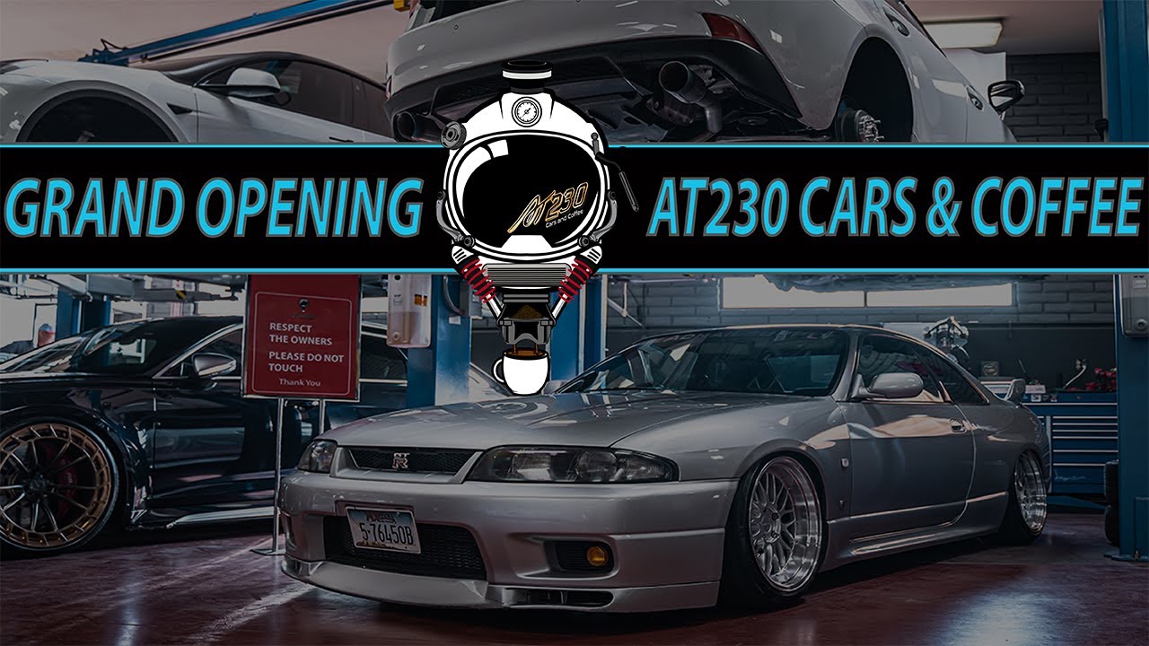 AT230 Cars and Coffee Grand Opening car meet YouTube