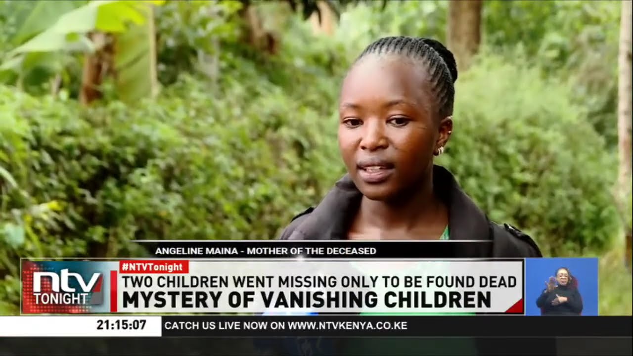 Nyeri: Two children vanish months apart under mysterious circumstances, only to be found dead