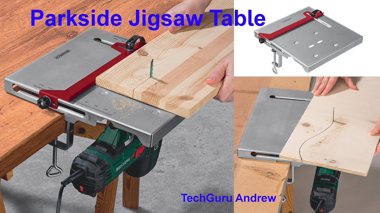 Parkside TESTING - PSST A1 Table YouTube Jigsaw