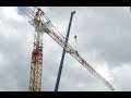 Ref:00XrrC29QPo Montage d'une grue de chantier en timelapse