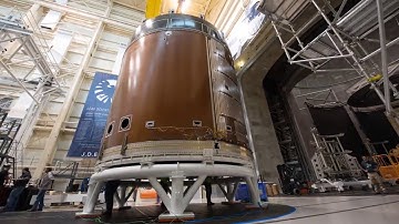 Orion Test Article on the Move