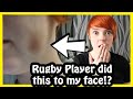 Rugby Player did this TO MY FACE!? Storytime vlog