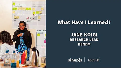 What I Have Learned With Jane Koigi