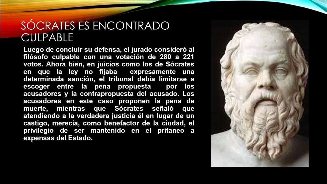 Apología de Sócrates: resumen y pasajes claves - YouTube
