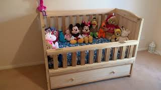 Baby Crib / DIY Woodworking. by Wally Trinc 73,368 views 2 years ago 27 minutes