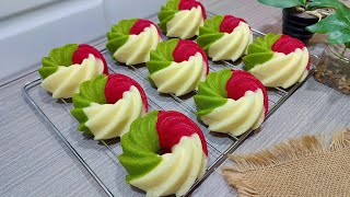 KENAPA NGGA DARI DULU TAU INI TERNYATA ENAK BANGET‼️Resep bolu twister 3 rasa super lembut