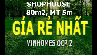BÁN GẤP!!SHOPHOUSE CL5 59 PK  CHÀ LÀ, Vinhomes Ocean Park 2 T9\/2025